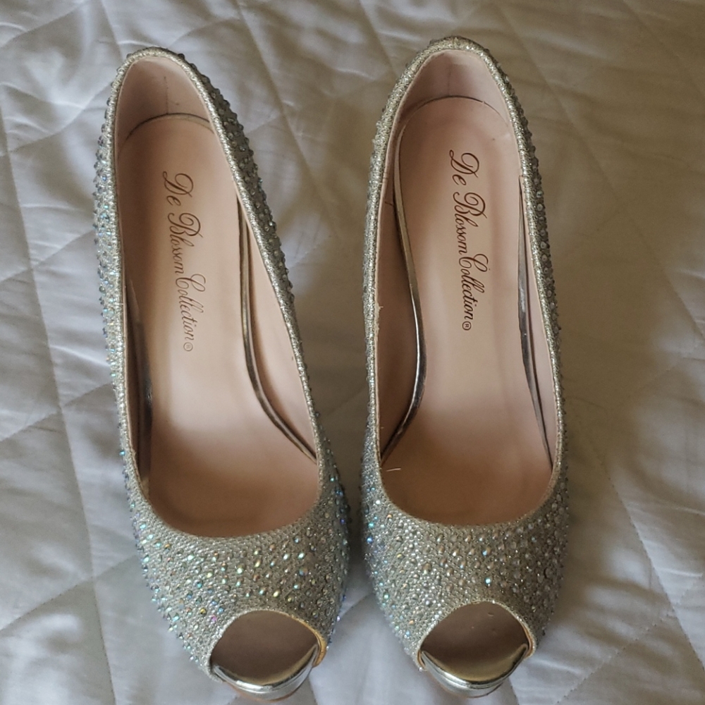 Sparkly heels size 10